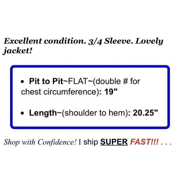 Coldwater Creek Womens Blazer Jacket Watercolor Art-to-Wear Floral s Blue Sz 4 - Picture 2 of 8